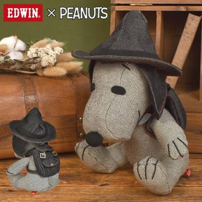 EDWIN PEANUTS SNOOPY 봉제 인형 스누피 데님 비글 스카우트 에드윈 콜라보레이션 땅콩 캐릭터