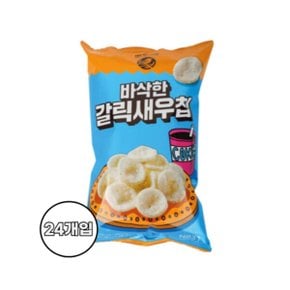 NO브랜드 바삭한 갈릭새우칩 155g x 24개입 구운갈릭 시즈닝