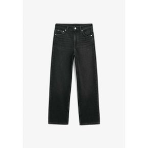 5064093 Massimo Dutti MID-RISE - Straight leg jeans black