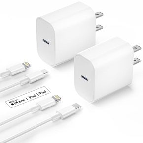 for 아이폰-충전기-정품 20W PD 급속 충전 2 개 세트 2개 USB-C L