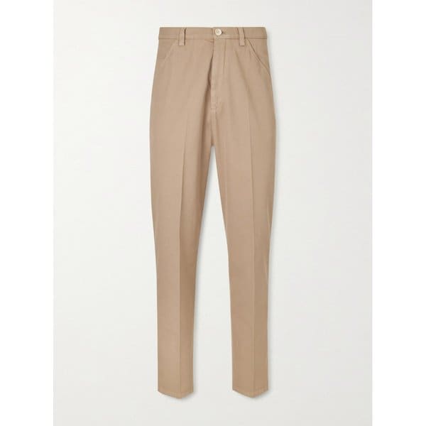 브루넬로쿠치넬리 스트레이트 레그 코튼 치노 팬츠 46376663163000327