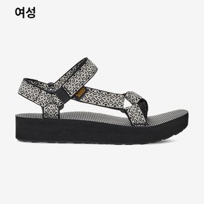 2024 S/S 신상품 TEVA 여성용 키높이 샌들 미드폼 유니버설 STVF2410969-BHW