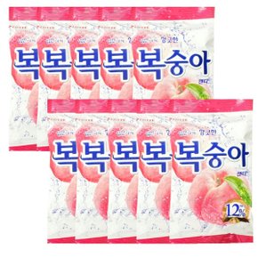 복숭아맛캔디 롯데복숭아사탕 10개