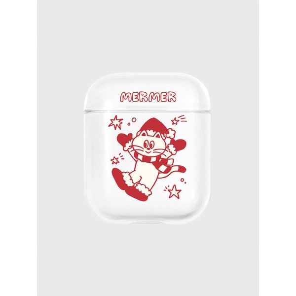 트윙클 캣츠-클리어(에어팟-클리어)