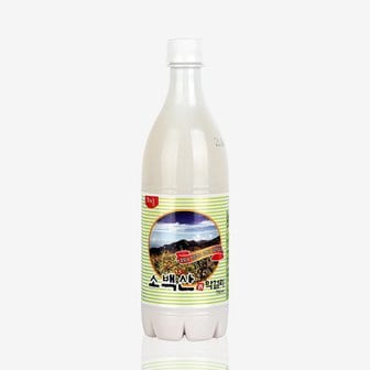 신세계 우리술 소백산 생막걸리 6도 750ml