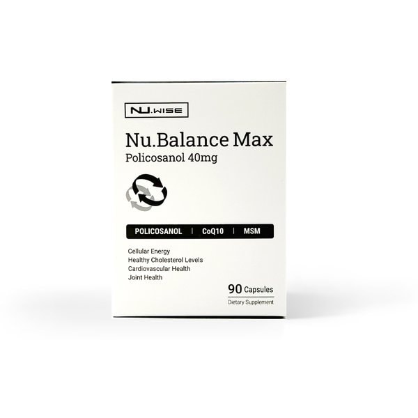 뉴질랜드 Nu Wise 뉴와이즈 뉴 발란스 맥스 식이유황 MSM 폴리코사놀 코엔자임 Q10 90캡슐