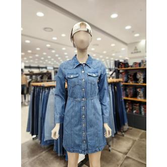 리바이스 LEVIS  플린 웨스턴 데님원피스 A7592-0001 (S13195879)