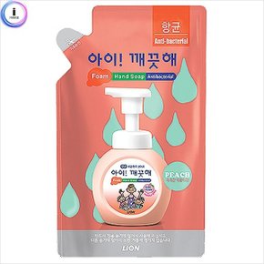 아이깨끗해 리필 200ml 복숭아 핸드크리너리필 핸드 (W8BB85A)