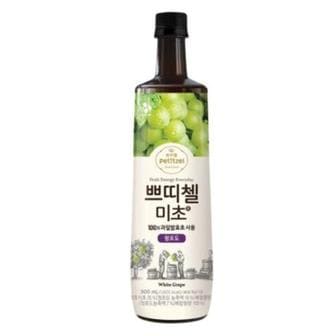  CJ제일제당 쁘띠첼 미초 청포도 900ml 3개