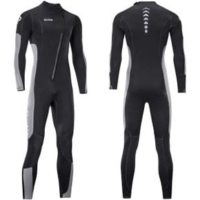 영국 zcco 웻수트 Wetsuit Men and Women 3mm Neoprene Diving Wet Suit with Front Zipper for