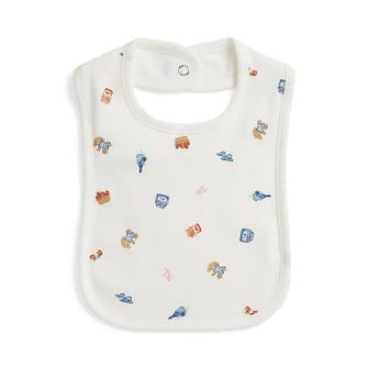 폴로 랄프 로렌 랄프 로렌 베이비 여아 폴로 베어 코튼 인터로크 비브(CWPOSMAF9G20048650)