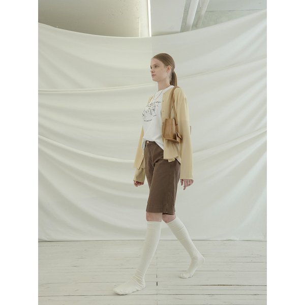 [리퍼브]Snap Stitch Blouse_Yellow