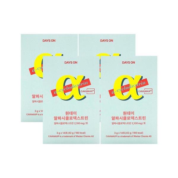 데이즈온 원데이 알파시클로 덱스트린 3g x 14포 x 4박스 (S41313094)