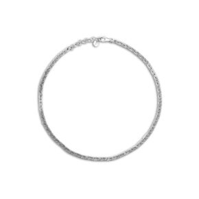 Endless Column Necklace Silver