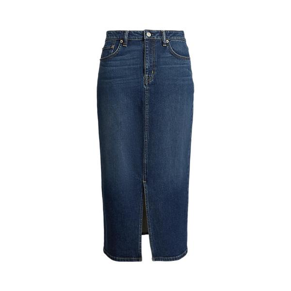데님 미디 스커트(WMLRSKTS6H20284410)