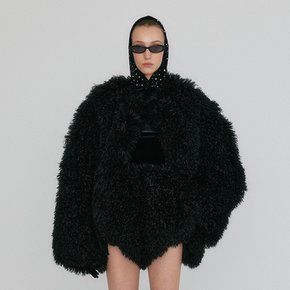 ZUFF Faux Fur Jacket - Black