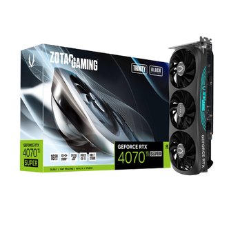 아이코다 ZOTAC 지포스 RTX 4070 Ti SUPER GAMING Trinity D6X 16GB Black 그래픽카드