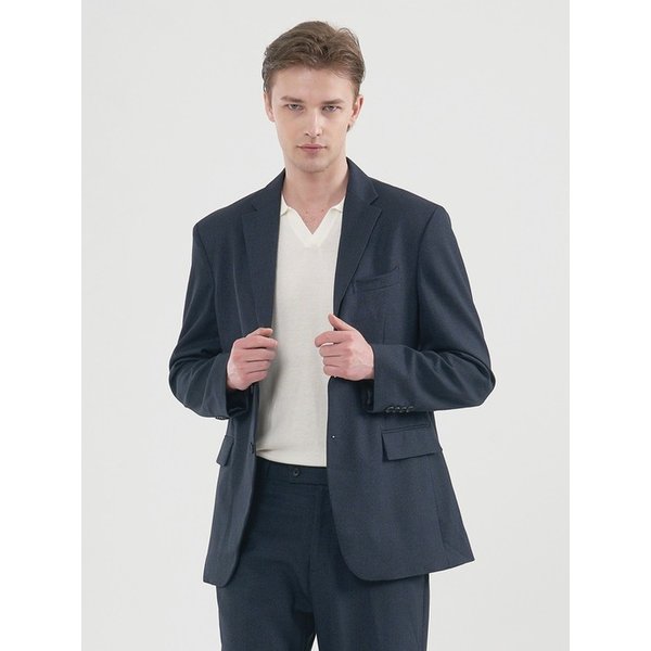 [M~5XL]컴포트 세미오버핏 블레이저_인디고