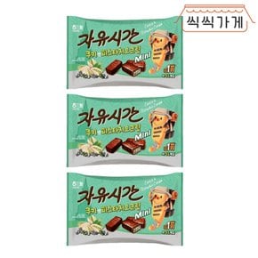 자유시간미니 쿠키앤피스타치오크림 400g x 3ea