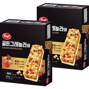 포스트 골든그래놀라 밀크바 270g X 2개