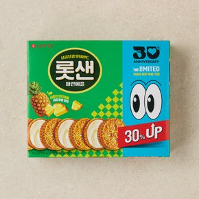 ●[더리미티드]롯데 롯샌 파인애플 6+2봉 420g