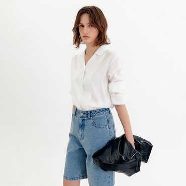 룩캐스트 토리나 소프트 셔츠_화이트 / TORINA SOFT SHIRT _WHITE