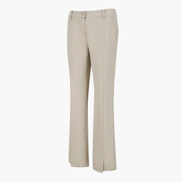 [여주점] 여성 밑단 슬릿 포인트 부츠컷 팬츠 GQ222LPT61 BEGE