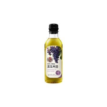 CJ제일제당 백설 포도씨유 500ml 2개