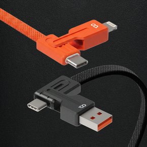 몬스터M 4in1 멀티 고속 충전케이블 ctoc 8핀 USB 아이폰 삼성 휴대폰 충전선