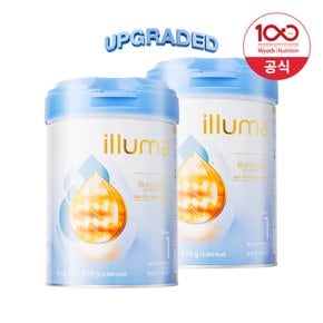 [공식] 일루마 분유 1단계 810g, 2통