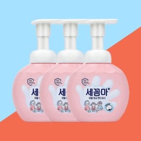 온더바디 손세정제 세꼼마 버블 항균 핸드워시 250ml 파우더 x3개