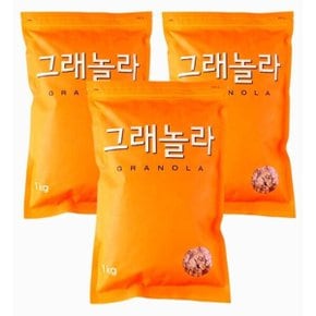 동서 그래놀라 GRANOLA 시리얼 1kg 3개