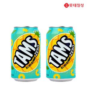 탐스 제로 파인애플향 355ml 24캔 업소용[32658488]