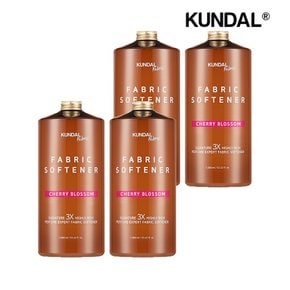 시그니처 3배 초고농축 리치 퍼퓸 엑스퍼트 섬유유연제 체리블라썸 1580ml x4개