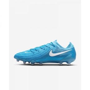 매장정품 나이키 NIKE 팬텀 GX 2 엘리트 AG 로우 탑 클리트 축구화 - 블루 퓨리화이트 FJ2554-