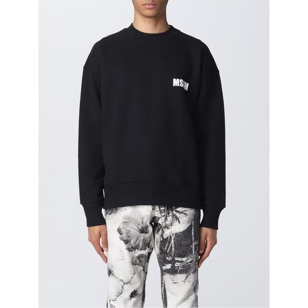 엠에스지엠 긴팔 티셔츠 3440MM16123700199 BLACK DOM