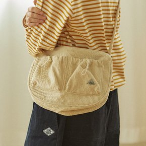 [CN]2PK STRING CORDUROY HOBO BAG [3 COLOR]