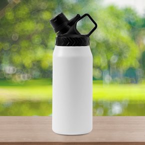 [엣모어]위드미 이중스텐 보온병(750ml) (화이트)