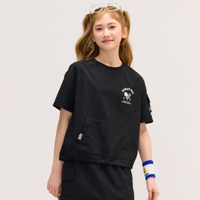 여아 포켓 장식 반팔 T shirt_P361457596