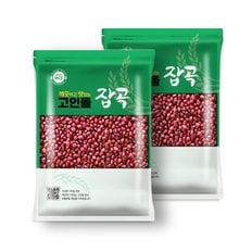 고인돌 `강화도 안종옥 농부` 햅 팥 적두 동지팥죽_고인돌잡곡 2kg (1kg 2개)