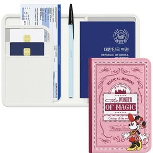  디즈니 빈티지 매직북 해킹방지 여권 케이스