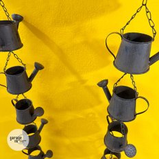 JARDIN FER RAIN CHAINS 물뿌리개 종, 풍경, 풍령, 벨, 차임