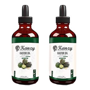 Kanzy 모로코 순수 유기농 피마자오일 캐스터오일 100ML 2팩