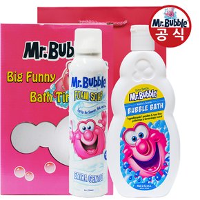 목욕놀이 2종 세트(버블바스473ml+폼솝236ml+선물박스)