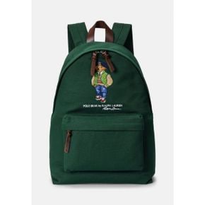 5192673 Ralph Lauren POLO BEAR CANVAS BACKPACK - Rucksack moss agate