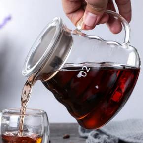 [무케] 티로직_커피서버 600ml 핸드드립커피 내열유리 커피서버 커피포트