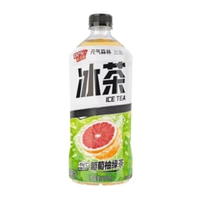 천미방 중국식품 왠치썬린 아이스티 자몽 그린티 900ml