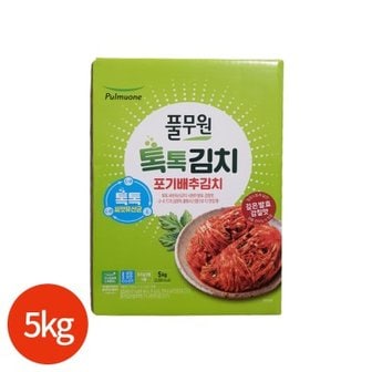 텐바이텐 풀무원 톡톡 포기 배추김치 5kg