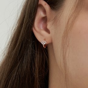 EG336 heart cubic earring