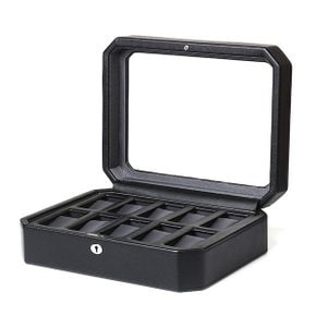 울프 4584029 Windsor 10pc Watch Box Blk 시계보관함